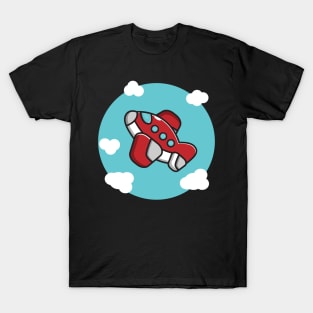 cute red plane T-Shirt